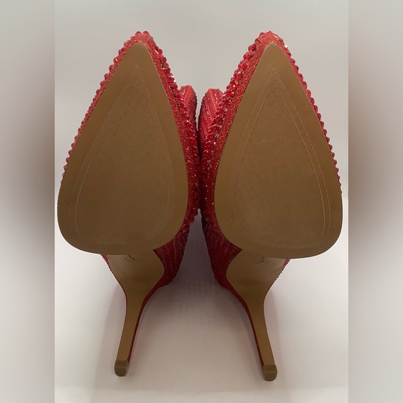 👠NWOB👠Jessica Simpson Vianne Stiletto Crystal Embellishment Boots - Picture 9 of 17